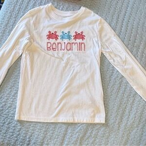 Long sleeve Benjamin crab shirt